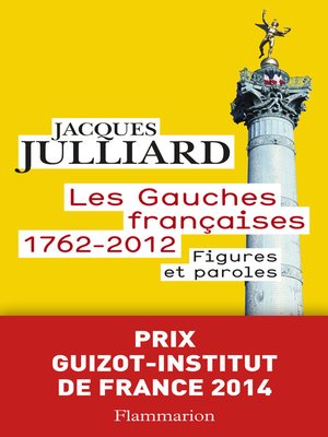 cover image of Les Gauches françaises (1762-2012). Figures et paroles